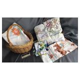 Base if mostly southwestern vintage linens