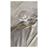 Large fluted edge bowl stand