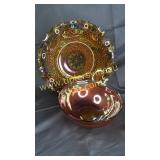 Carnival plate and bowl