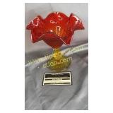 Amberina candy stand