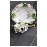 Hand painted berry bowl set