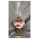 Hand painted oil lamp