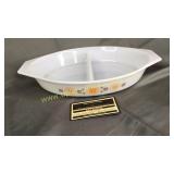Pyrex town and country divided dish no lid