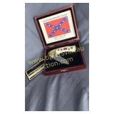 Confederate flag pocket knife
