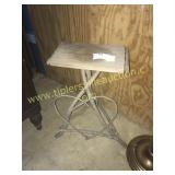 bentwood folk art table