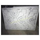 24" stamped tin tiles sold 5x