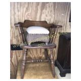 arm chair & foot stool