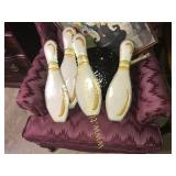 metal art bowling decor