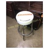 Sylvania chrome adv. stool