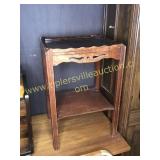 mahogany end table