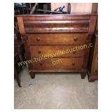 Early 1 board top chest w/ shaker style pulls