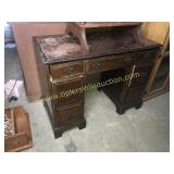 knee hole desk project piece 40"w