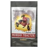 Modern metal Murray tractor sign