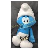 Oversized smurf stuffed animal