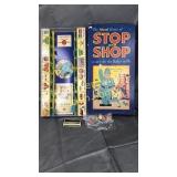 Vintage Stop and Shop board game