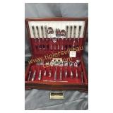 Beautiful community silverplate flatware set in