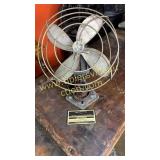 Vintage pure breeze metal desk fan