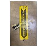 Metal telephone cable warning 2 sided sign