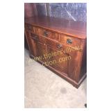 Mahogany buffet server 52"w