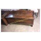 Cedar chest on feet