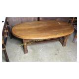 Oak coffee table