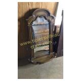 Wall sconce mirror