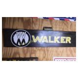 Wooden walker sign