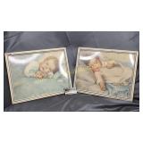 Vintage baby prints