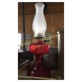 Red oil lamp