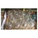 Box of fruit jars