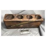 Wooden sugar mold