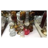 7 mini oil lamps