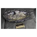 Group of vintage jewelry on Silverplate tray