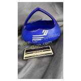 Painted Czechoslovakia basket