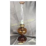 Amber Aladdin oil lamp