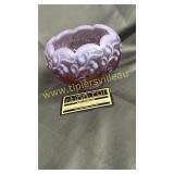 Fenton plum opalescent lily of the valley rose