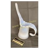 Fostoria heirloom opalescent vase pitcher