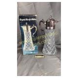 Vintage godinger carafe in box