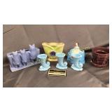 Pottery planters and vases