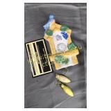 Occupied japan cuckoo clock wall pocket