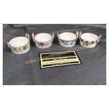 Hand painted Nippon salts