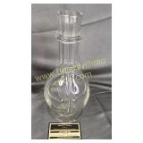 Crystal divided French decanter