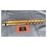 Vintage whistles/lutes