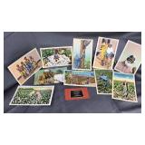 Vintage black Americana postcards