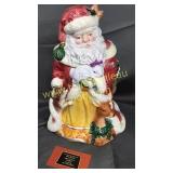 Santa clause cookie jar