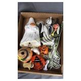 Box of Halloween some vintage