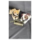 Vintage dog bobble heads