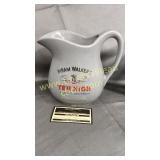 Hiram-walkers bourbon pitcher