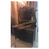 Antique oak dresser and mirror great for