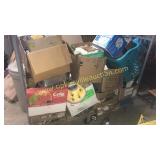 Large group of boxed lots cart not included